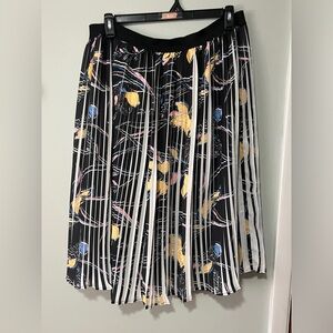 Halogen Pleated Skirt Long‎ Women Large